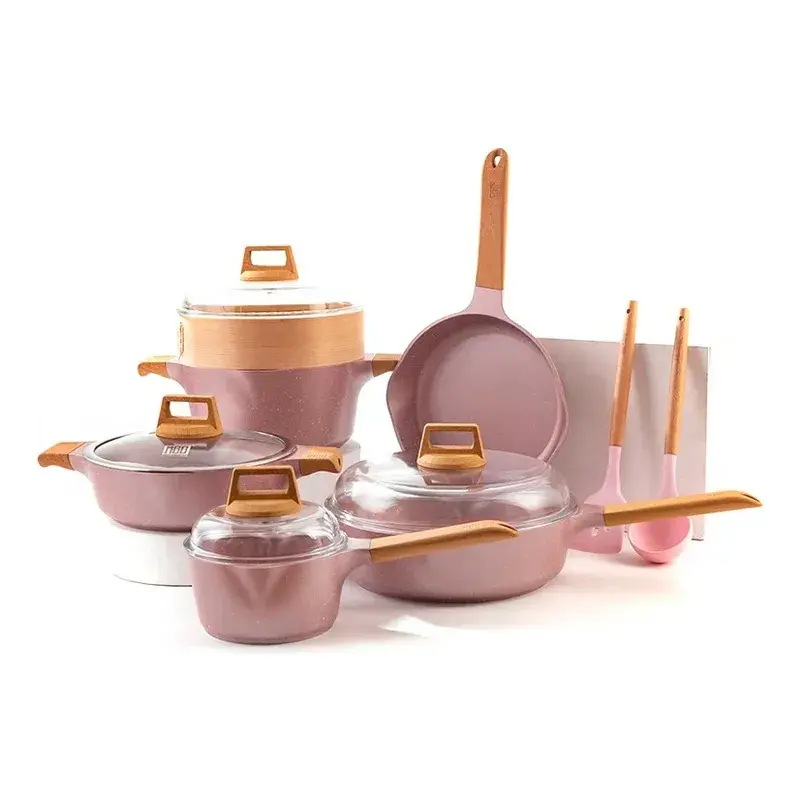 BATERIA DE COCINA 13 
PIEZAS ANTIADHERENTE