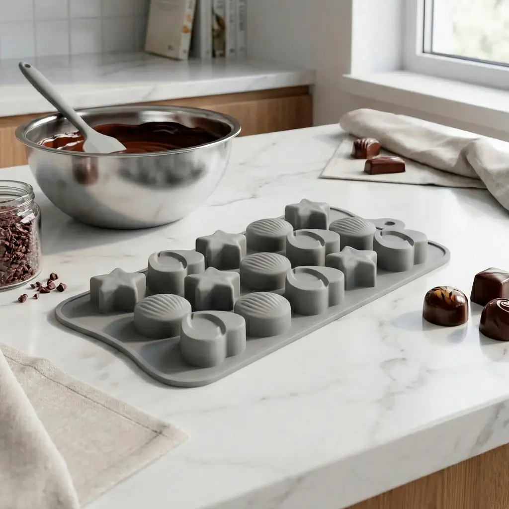 Molde de chocolate figuras