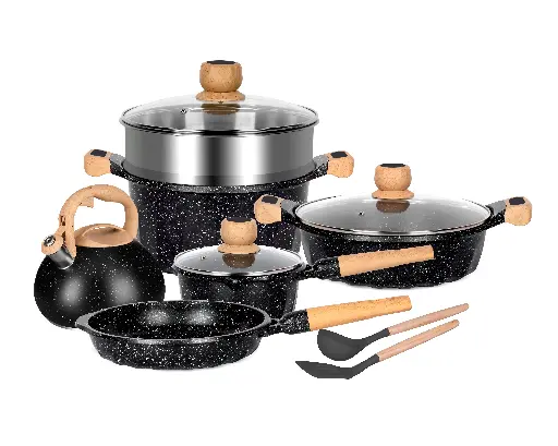 BATERIA DE COCINA 11 
PIEZAS ANTIADHERENTE