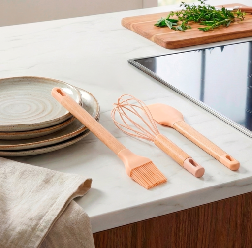 [003015-01] Set utensilios para hornear (Pincel, Batidor, Espátula)