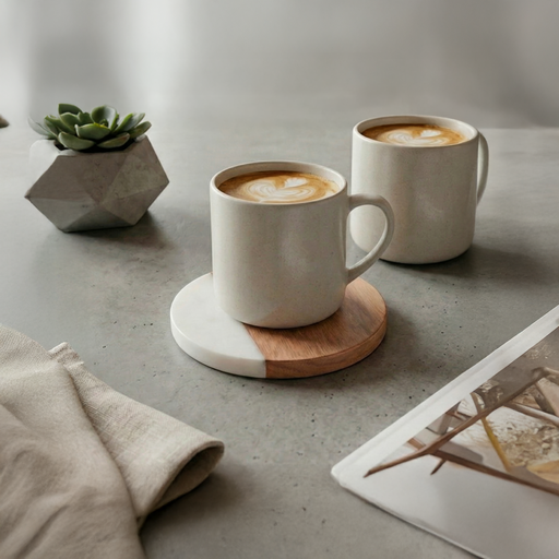 [3038-01] POSAVASOS PARA TAZAS CIRCULO 2 PIEZAS 