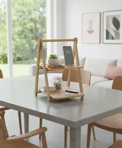 [003150] Organizado de mesa bambú